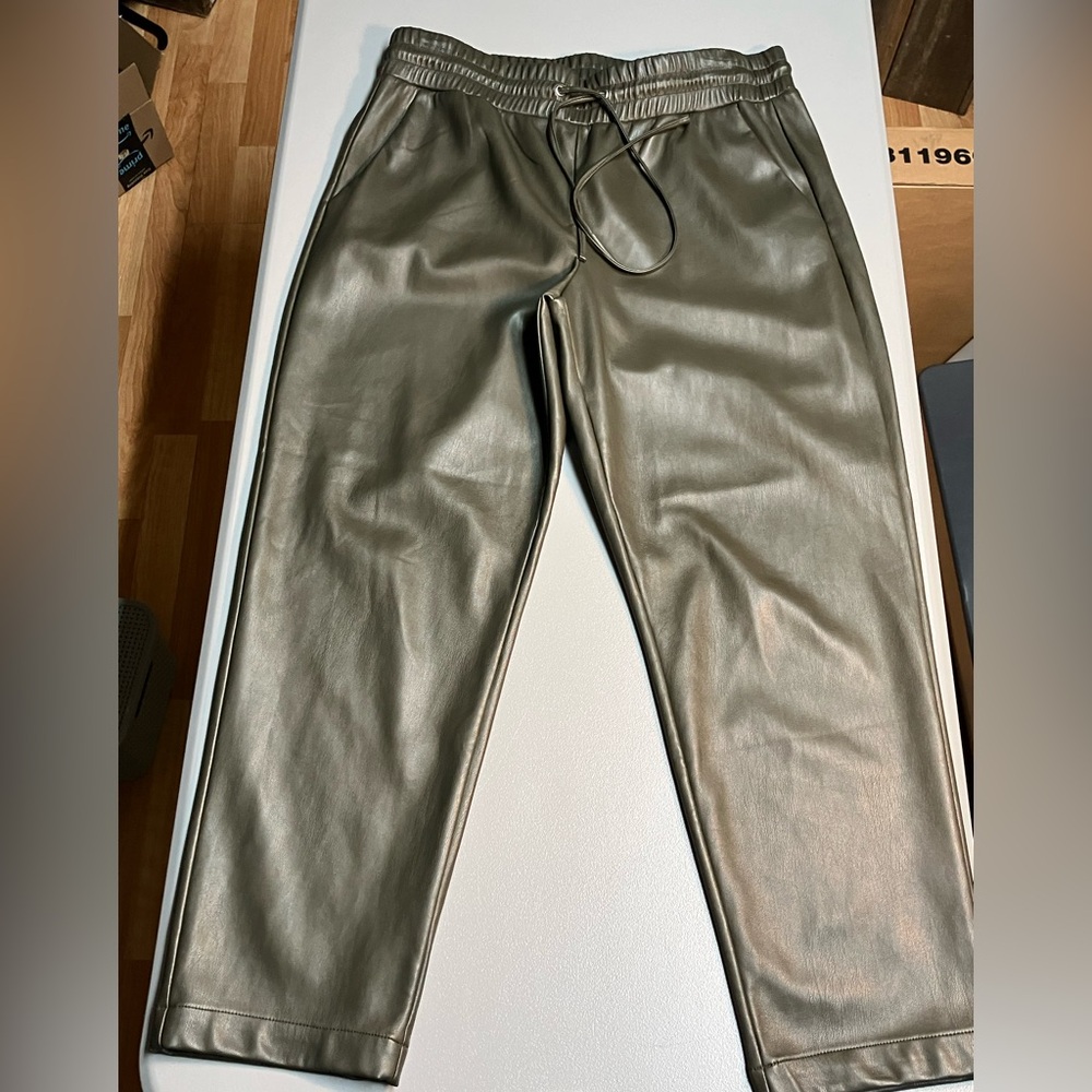 Loft Faux Leather Pants